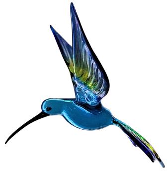 Hängevogel, Kolibri (hellblau-grün-dunkelblau)